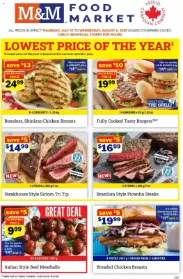 M&M Meat Shops flyer
