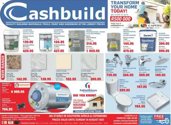 Cashbuild catalogue (valid until 24-08)