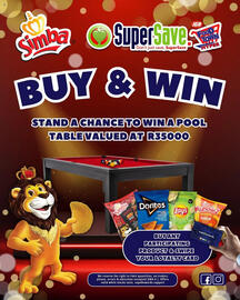 Super Save catalogue Page 1