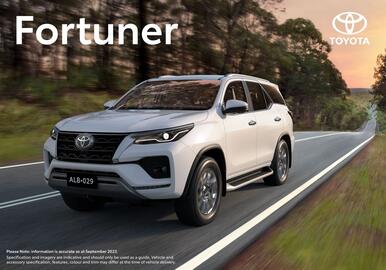 Toyota catalogue Page 1