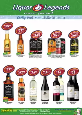 Liquor Legends catalogue (valid until 26-08)