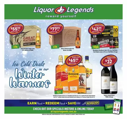 Liquor Legends catalogue (valid until 26-08)