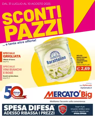 Volantino Mercatò Big (valido fino al 10-08)