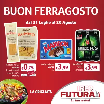 Volantino Futura Supermercati (valido fino al 20-08)