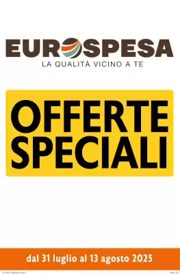 Volantino Eurospesa (valido fino al 13-08)