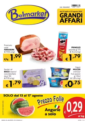 Volantino Belmarket (valido fino al 13-08)