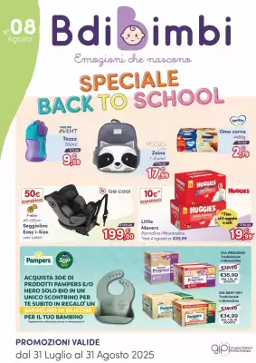 Volantino B di Bimbi (valido fino al 31-08)
