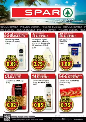 Folleto SPAR (válido hasta el 17-08)