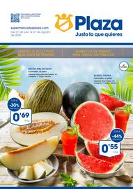 Folleto Supermercados Plaza Página 1