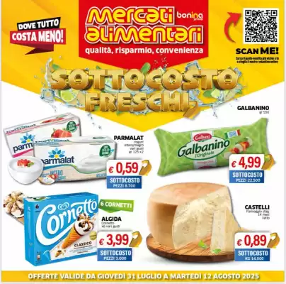 Volantino Mercati Alimentari