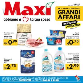 Volantino Maxi Supermercati Pagina 1