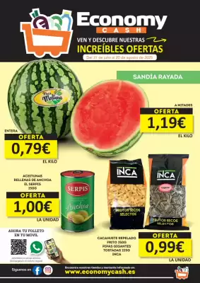 Folleto Economy Cash (válido hasta el 20-08)