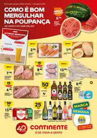 Folheto Continente semana 31 Página 1
