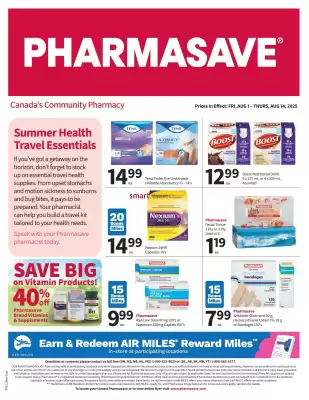 Pharmasave flyer