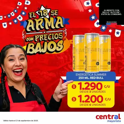 Catálogo Central Mayorista (válido hasta 21-09)