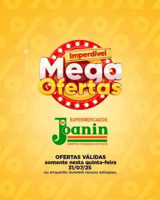Catálogo Supermercados Joanin (válido até 31-07)