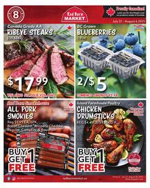 Red Barn Market flyer week 31 Page 1