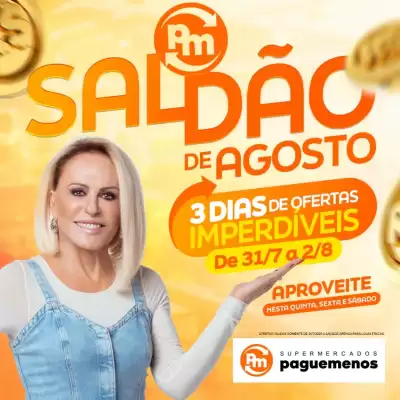 Catálogo Supermercados Pague Menos (válido até 2-08)