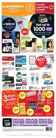 Lawtons Drugs flyer week 31 Page 1