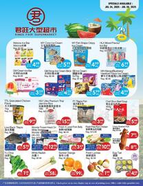 Kings Fair Supermarket flyer week 31 Page 1