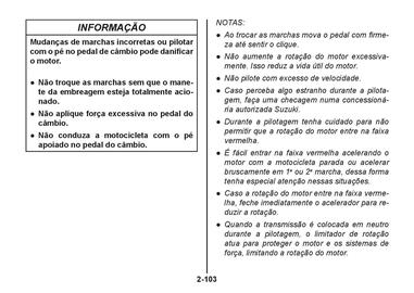 Catálogo Suzuki Motos Página 142