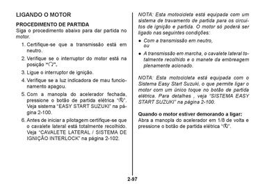 Catálogo Suzuki Motos Página 136