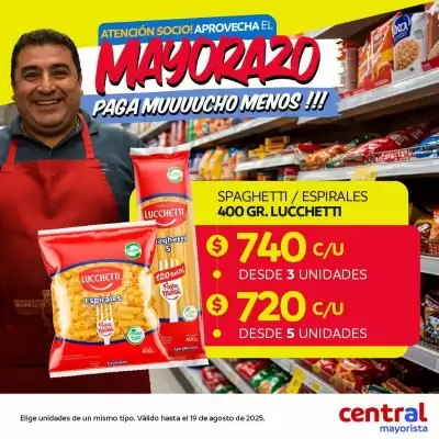 Catálogo Central Mayorista (válido hasta 19-08)