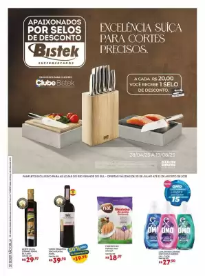 Catálogo Bistek Supermercados (válido até 19-08)