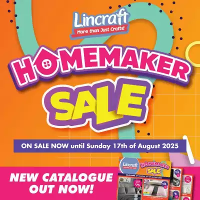 Lincraft catalogue (valid until 17-08)