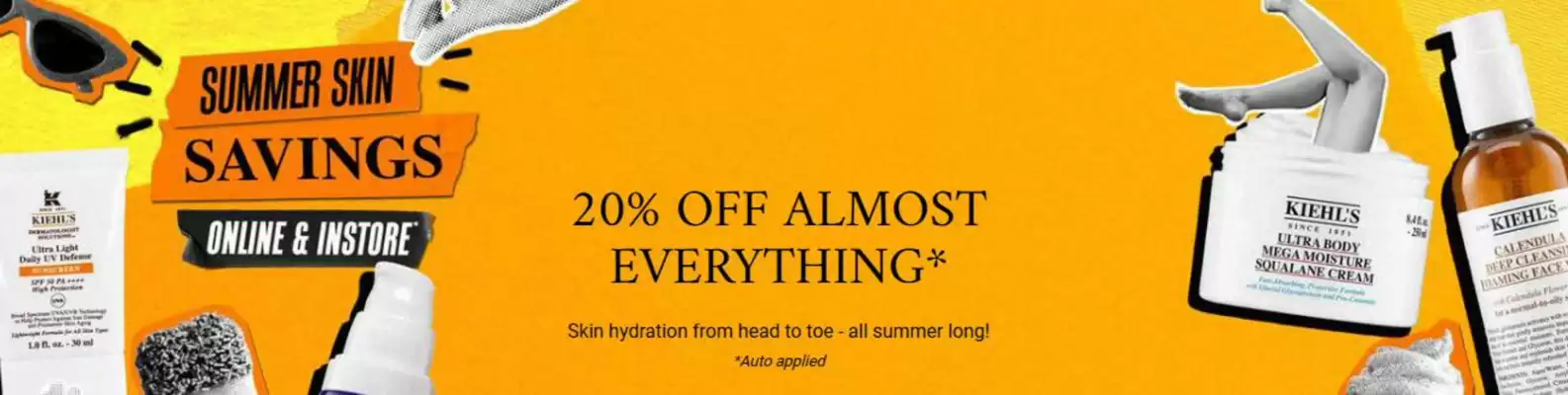 Kiehl's leaflet (valid until 21-08)