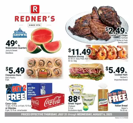 Redner's Warehouse Weekly Ad