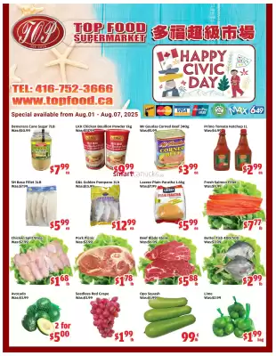 Top Food Supermarket flyer