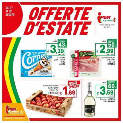 Volantino Iper La Grande (valido fino al 10-08)