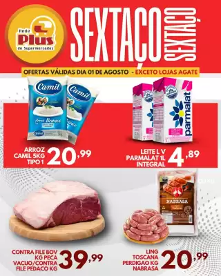 Catálogo Rede Plus Supermercados (válido até 1-08)