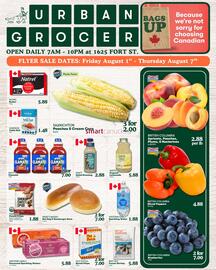 Urban Grocer flyer week 31 Page 1