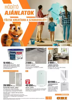 OBI akciós újság (érvényes eddig: 31-08)