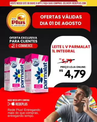 Catálogo Rede Plus Supermercados (válido até 2-08)