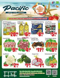 New Pacific Supermarket flyer week 31 Page 1