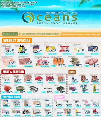 Oceans Fresh Food Market flyer