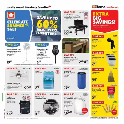 Home Hardware flyer (valid until 13-08)