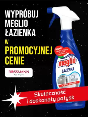 Meglio Łazienka dostępne w sklepach Rossmann gazetka (ważność do 18-08)