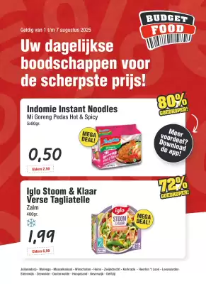 Budget Food folder (geldig t/m 7-08)