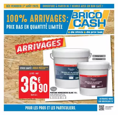 Catalogue Brico Cash (valable jusqu'au 14-08)