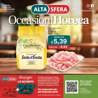 Volantino Altasfera (valido fino al 13-08)