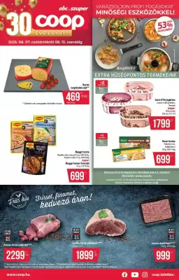 Coop akciós újság