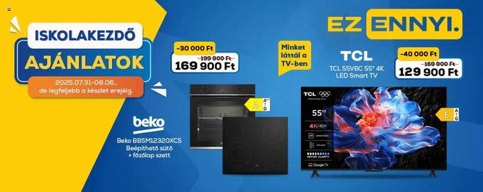 Euronics akciós újság hét 31 Oldal 3