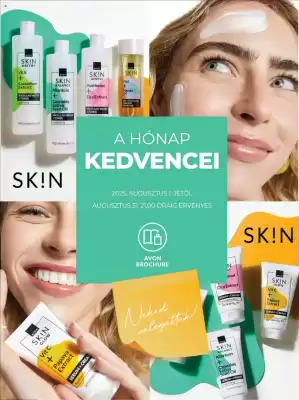 AVON akciós újság (érvényes eddig: 31-08)