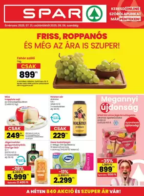 Spar akciós újság
