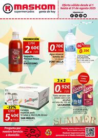 Folleto Maskom Supermercados Página 1