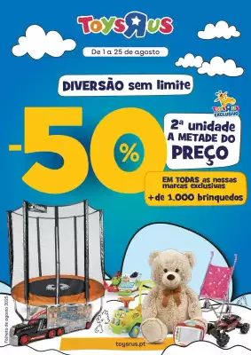 Folheto Toys R Us (válido até 25-08)